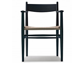 Mid-Century  modern scandinavian chair model CH 37 by Hans Wegner