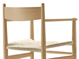 Mid-Century  modern scandinavian chair model CH 37 by Hans Wegner