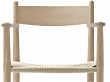 Mid-Century  modern scandinavian chair model CH 37 by Hans Wegner