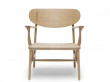 Mid-Century  modern scandinavian armchair model CH 22 by Hans Wegner