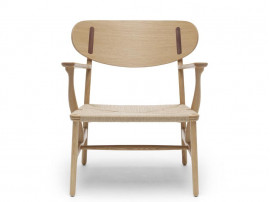 Mid-Century  modern scandinavian armchair model CH 22 by Hans Wegner