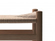 Mid-Century  modern scandinavian footstool model CH 53 41 cm by Hans Wegner