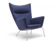 Mid-Century  modern scandinavian armchair model CH 445 by Hans Wegner