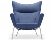 Mid-Century  modern scandinavian armchair model CH 445 by Hans Wegner