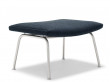 Mid-Century  modern scandinavian footstool model CH 446 by Hans Wegner