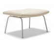 Mid-Century  modern scandinavian footstool model CH 446 by Hans Wegner