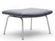 Mid-Century  modern scandinavian footstool model CH 446 by Hans Wegner