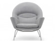 Mid-Century  modern scandinavian armchair model CH 468 "Oculus" by Hans Wegner