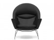 Mid-Century  modern scandinavian armchair model CH 468 "Oculus" by Hans Wegner