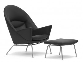 Mid-Century  modern scandinavian armchair model CH 468 "Oculus" by Hans Wegner