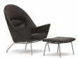Mid-Century  modern scandinavian armchair model CH 468 "Oculus" by Hans Wegner