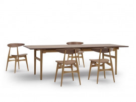 Mid-Century modern scandinavian dining table model CH327 by Hans Wegner.