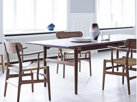 Mid-Century modern scandinavian dining table model CH327 by Hans Wegner.