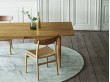 Mid-Century modern scandinavian dining table model CH327 by Hans Wegner.