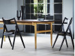 Mid-Century modern scandinavian dining table model CH327 by Hans Wegner.