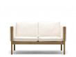 Mid-Century modern scandinavian sofa model CH162 by Hans Wegner.