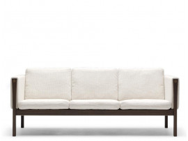 Mid-Century modern scandinavian sofa model CH163 by Hans Wegner.