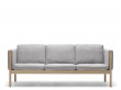 Mid-Century modern scandinavian sofa model CH163 by Hans Wegner.