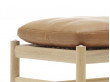 Mid-Century modern scandinavian footstool model OW149F "Colonial footstool" by Ole Wanscher.