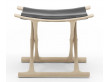 Mid-Century modern scandinavian stool model OW2000 "Egyptian Folding stool" by Ole Wanscher.