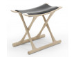 Mid-Century modern scandinavian stool model OW2000 "Egyptian Folding stool" by Ole Wanscher.