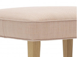 Mid-Century  modern scandinavian footstool model FH420 "Heritage" by Frits Henningsen