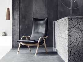 Fauteuil scandinave modèle FH429 "Signature". Edition neuve. 