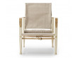 Chaise scandinave modèle KK47000 "Safari chair". Edition neuve.