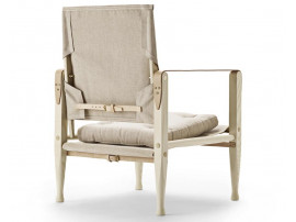 Chaise scandinave modèle KK47000 "Safari chair". Edition neuve.