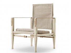 Chaise scandinave modèle KK47000 "Safari chair". Edition neuve.