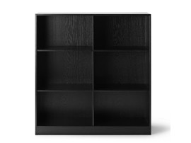 Mid-Century modern scandinavian bookcase model MK40880 by Mogens Koch. Depth 27,5 cm.