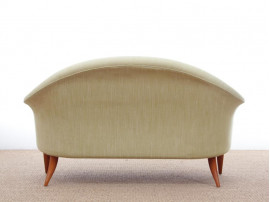 Mid-Century  modern  Scandinavian sofa 2 seats 