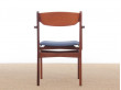 Fauteuil scandinave en teck