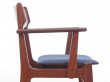 Mid-Century  modern scandinavian arm chair in teak 