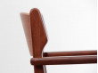 Mid-Century  modern scandinavian arm chair in teak 