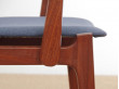 Mid-Century  modern scandinavian arm chair in teak 