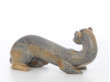 Mid century modern scandinavian ceramic ferret by Gunnar Nylund