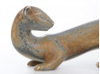 Mid century modern scandinavian ceramic ferret by Gunnar Nylund