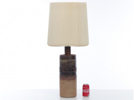 Mid-Century  modern scandinavian large ceramic lamp by Tue Poulsen