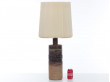 Mid-Century  modern scandinavian large ceramic lamp by Tue Poulsen