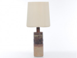 Mid-Century  modern scandinavian large ceramic lamp by Tue Poulsen