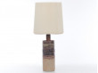 Mid-Century  modern scandinavian large ceramic lamp by Tue Poulsen