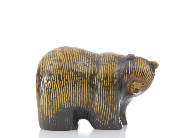 Mid-Century Modern ceramic bear by Lisa Larson