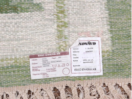 Swedish Rolakan carpet hand woven wool. 200 x 140 cm.