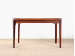 Table de repas scandinave en palissandre 4/8 pers.