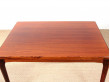 Mid-Century Modern Scandinavian dining table in rosewood 4/8 seats by Henning Kjaernulf