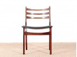 Set of 4 Scandinavian chairs in Rio rosewood