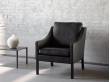 Club chair model 2207 by Borge Mogensen for Fredericia. New edition.