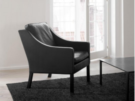 Club chair model 2207 by Borge Mogensen for Fredericia. New edition.