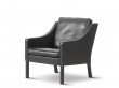 Club chair model 2207 by Borge Mogensen for Fredericia. New edition.